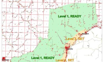 Evacuations lowered in Juliaetta Idaho, allowing residents to return