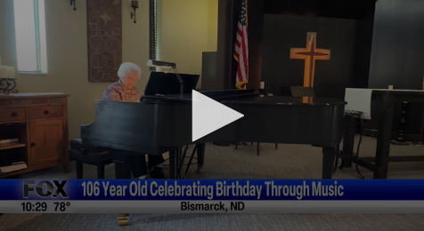 106 year old celebrating birthday through music July 9th 2024