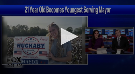 21 year old becomes youngest serving mayor July 10th 2024