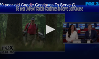 89-year-old Caddie Continues To Serve Golf Course