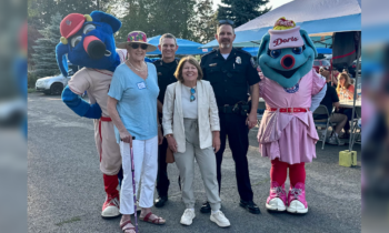 Mayor Lisa Brown celebrates National Night Out Against Crime