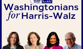 Washington Democrats picking up Harris campaign virtual rally framework