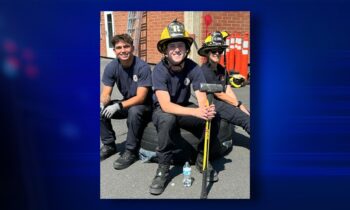 Student resident volunteers finish second “rookie week” with Moscow Volunteer Fire and Ambulance