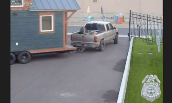 Spokane police track down stolen tiny home in field in Spangle