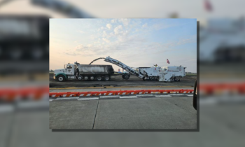 Spokane International Airport repaves commercial taxiway