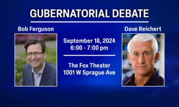 Bob Ferguson and Dave Reichert plan to debate twice ahead of gubernatorial election