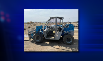 Adams County deputies recover stolen forklift, arrest two