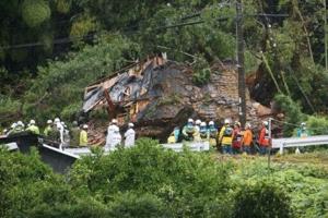 Thousands told to evacuate as ‘extremely strong’ typhoon nears Japan