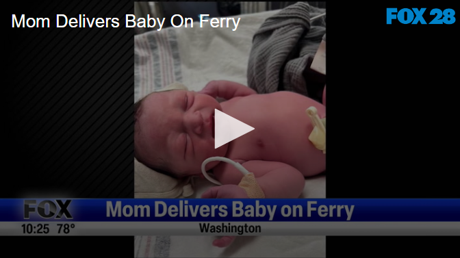 Mom delivers baby on ferry August 9th 2024