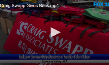 Craig Swapp Gives Back