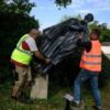 Statue of French charity icon Abbe Pierre removed after abuse claims