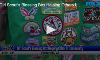 Girl Scout's Blessing Box Helping Others In Community September 19 2024