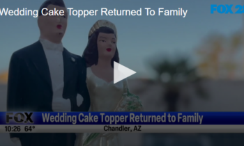 Wedding Cake Topper Returned to Family September 24 2024