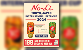 No-Li Brewhouse earns awards in Japan at International Beer Competition