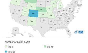 CDC reports of first case of E. coli in Washington