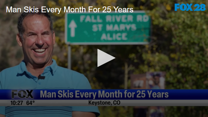 Man Skis Every Month For 25 Years October 2nd 2024