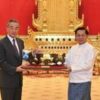 Myanmar junta chief visits key ally China