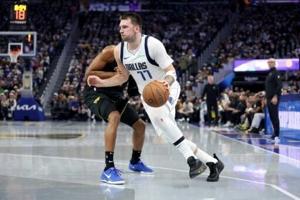 Doncic to miss at least a week for NBA Mavs with sore wrist