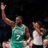 Celtics labor to win over Wizards, Warriors into Cup quarters