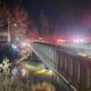 Car sinks near bridge in Palouse, water rescue operation involves multiple agencies