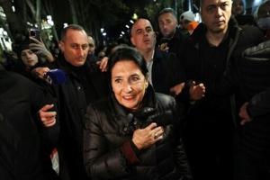 Georgia president will not step down until ‘illegitimate’ elections re-run: AFP