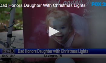 Dad Honors Daughter With Christmas Lights November 19 2024