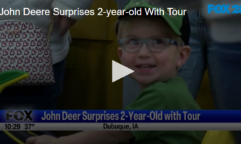 John Deere Surprises 2-year-old With Tour November 27 2024