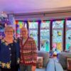 Couple creates Christmas window displays for 30th year in a row