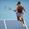 Rain break helps Osaka overcome nerves to reach Auckland quarters