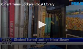 Student Turns Lockers Into A Library January 15 2025